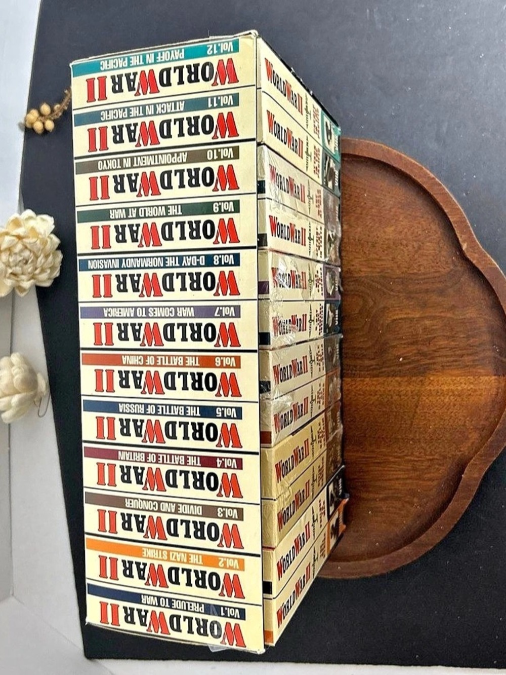 World War II Complete 12 VHS Box Set WWII Military War Documentaries new & open